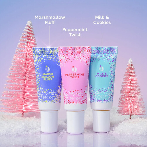 eos Holiday Mini Super Balm Set 0.24 fl oz 3 pack 1