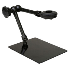 Verstelbare microscoopstandaard met flexibele arm voor
