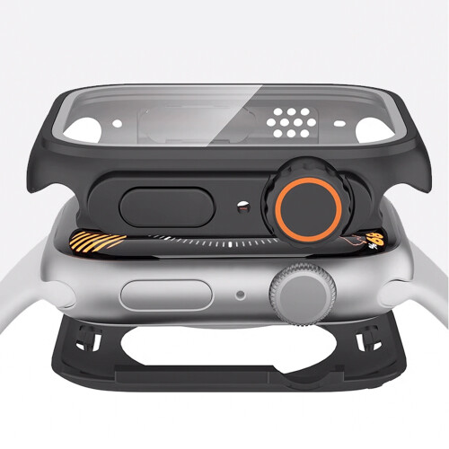 Apple Watch 45 mm Hard Shell com filme endurecido Black 1