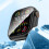 Apple Watch 45 mm Hard Shell com filme endurecido Black 5