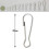 Små Karbinhakar i Rostfritt Stål, 100-pack Silver 30 mm 2