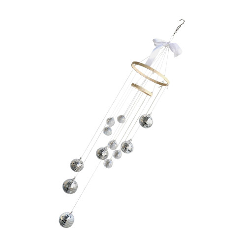 Dazzlings Disco-Kugel-Mobile, Spiral-Spinner-Kugel,