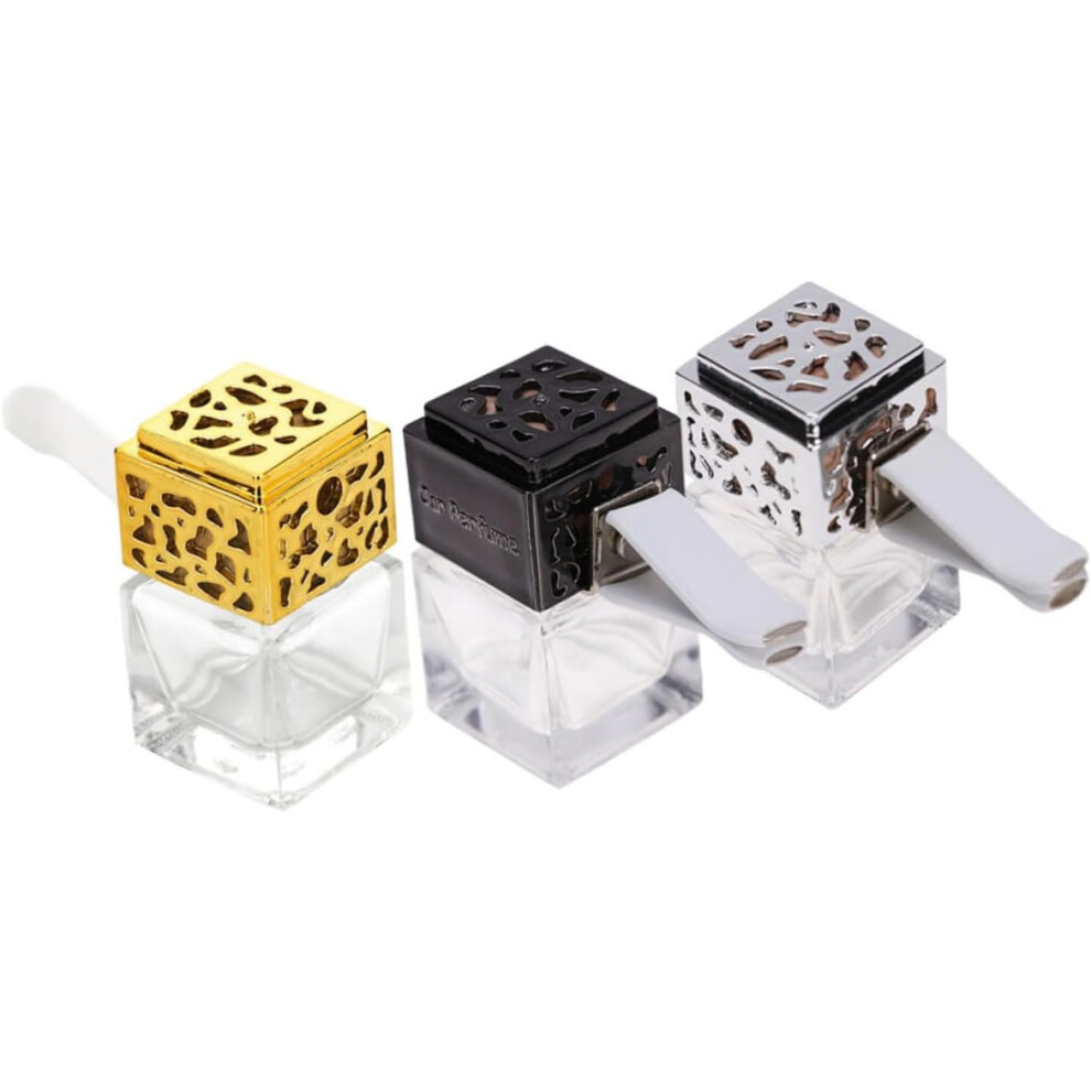 3Pcs Car Aromatherapy Bottles Clips Air Outlet Perfume Bottles Aroma Car Fragrance For Air Freshener Inside Vehicle 5455468221682