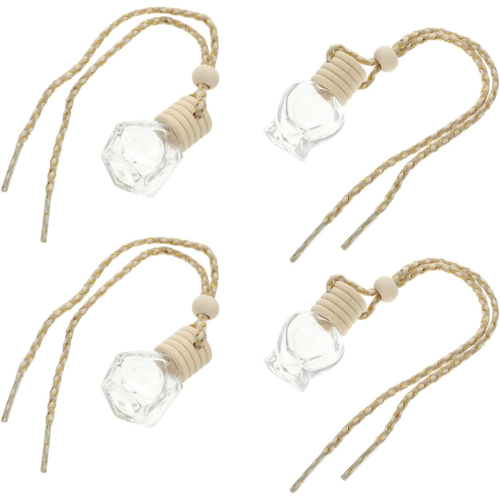 10Pcs Car Perfume Bottle Pendant Hanging Aromatherapy Essential Oil Diffuser Car Air Freshener Scenario 5455468221996