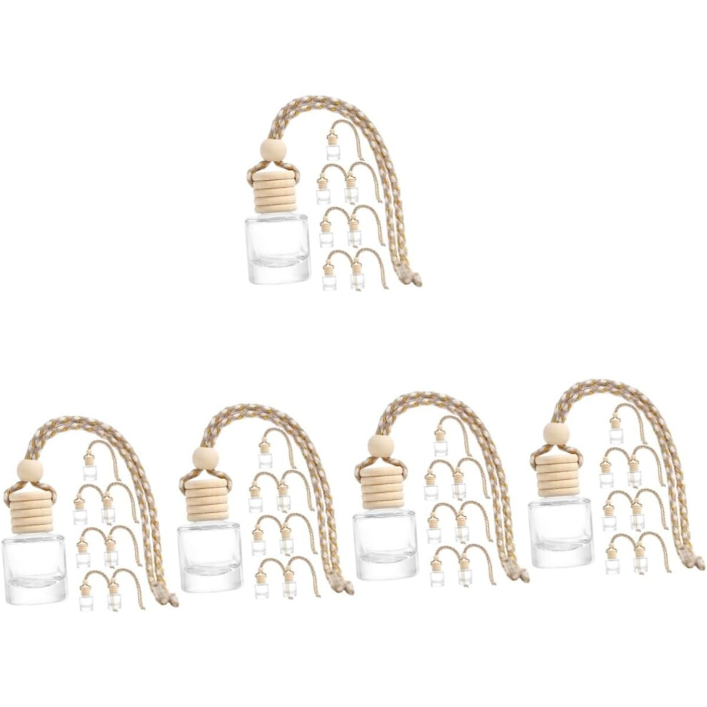 40Pcs Car Diffuser Bottle Aromatherapy Perfume Atomizer Decorative Hanging Perfume Container 5455468222863
