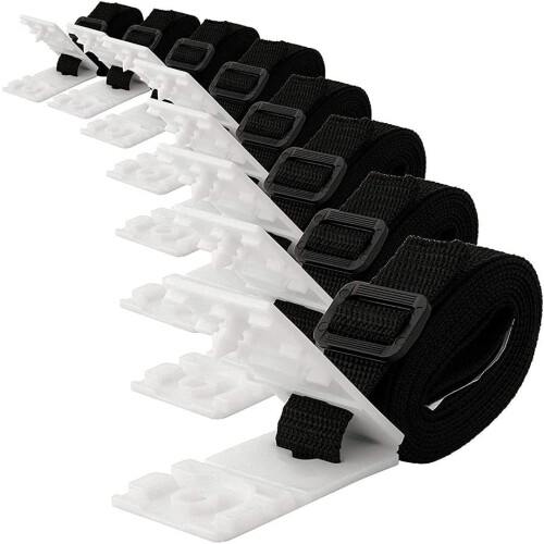 Κιτ ιμάντα για ηλιακή κάλυψη, Universal Inground Swimming Pool Adapter, αγκράφες και πλάκες