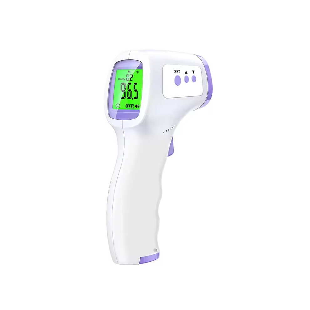 White Digital Infrared Thermometer Forehead Body Non-Contact Fever Thermometers