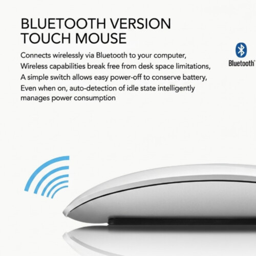 Αθόρυβο ποντίκι υπολογιστή Bluetooth USB, κατάλληλο για φορητούς υπολογιστές, αθό 2