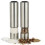 Electric Pepper Mill, Set of 2, Silver 1