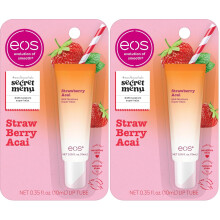 eos Super Balm Strawberry Acai 0.35 fl oz, 2Pack