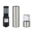 Molinillo de pimienta eléctrico, juego de 2, plateado 5