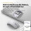 Ασύρματο ποντίκι Bluetooth W&P, αθόρυβη τριπλή λειτουργία, φορητό, συμβατό με MacBoo 4