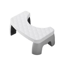 Ergonominen WC-jakkara aikuisille, lapsille ja raskaana oleville naisille - liukumaton, kannettava kyykky-WC