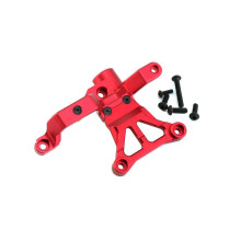 Traxxas1/5 X-Maxx Large X -metallinen etuohjaussuojan kiinnike, leluautotarvikkeille, punainen