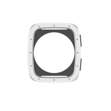 Metallinen suojakuori Active 2 Square/Active2s Square Sapphire -kellolle, hopeanvärinen