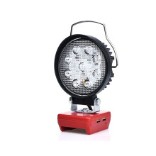 18 V/20 V:n litiumioniakulle tarkoitettu LED-työvalo, 4 tuuman taskulamppu, kannettava hätätilannevalo,
