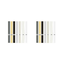 112 stuks kunststof lasstaven, 7 soorten ABS PP PU PE PA PC TPO 13 inch kunststof staaf voor autobumper