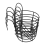 4Pcs Hanging Railing Pot Holder Plant Iron Racks Small 1