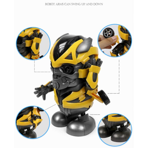 (Hommel) Actiefiguur Dansheld Robot Dansende Muziek Licht 1