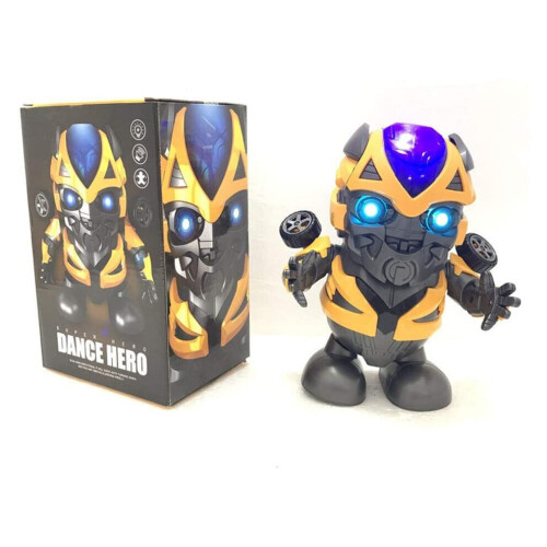 (Hommel) Actiefiguur Dansheld Robot Dansende Muziek Licht 2