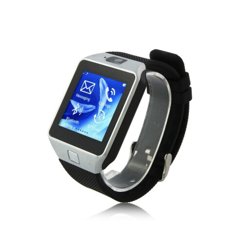 Bluetooth DZ09 smartwatch met Android & iOS, camera en simkaartsleuf. 1