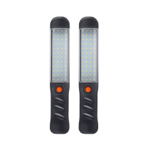 2 kpl LED-taskulamppuja, ladattava työvalo magneettijalustalla ja ripustuskoukulla, valonheitin autoon
