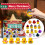 Adventskalender met 24 rubberen badeendjes, kerstcadeau 3