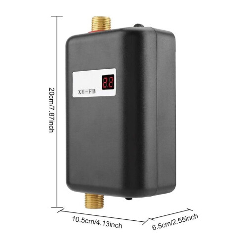 3000W doorstroomboiler met LCD-display 1