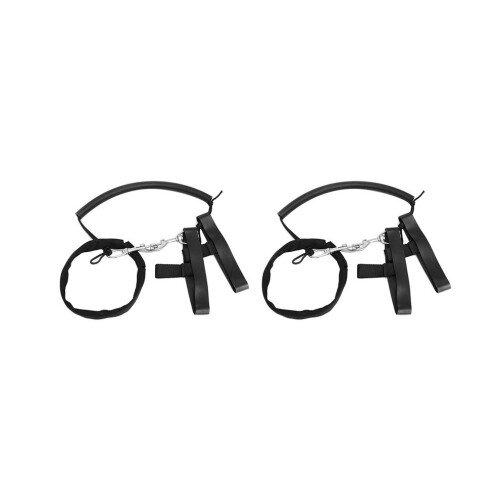 2X Sukelluspullon Stage-pullon Rigging Sidemount -hihna + Kiinnike ja Klipsit, Sukelluspullon Hihnat,