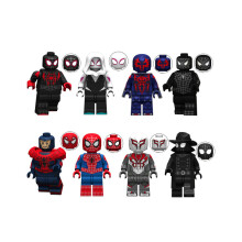 8 stuks Marvel Avengers superhelden minifiguren, geschikt voor Lego