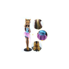 (Clawdeen Wolf ilman hyllyä) Lapset Pojat Tytöt Hirviönukke Tonttu Liikkuvat Nivellelut