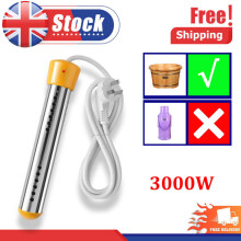 3000-W-Tauchheizkörper mit UK-Stecker, elektrisches Heizelement, für Badezimmergeräte