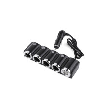 Auto sigarettenaansteker aansluiting splitter stroomlader adapter, USB 4-weg DC 12V/24V