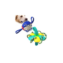 (Farbe 5) Hundespielzeug Fußball & Frisbee mit Greiflaschen