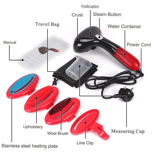 1500W handstoomapparaat voor kleding en textiel. 2