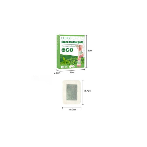 10 stuks/doos Groene thee voetpleisters 1