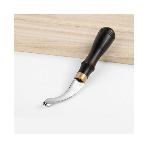 Professionele lederbewerkingstool voor het afwerken van lederranden. 2