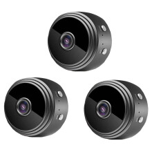 3x HD 1080P draadloze mini wifi-camera voor thuisbeveiliging, microcamera, video- en audiorecorder,