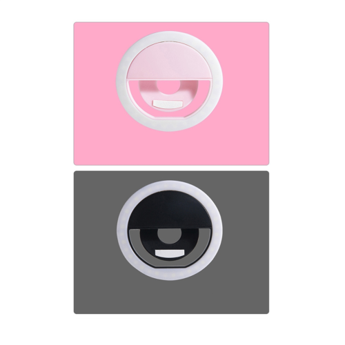 LED-selfieringlamp met 3 instelbare helderheidsniveaus, wit 1