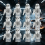 Transparent Stormtrooper Mini Figures Kit Birthday Gift for Children 3