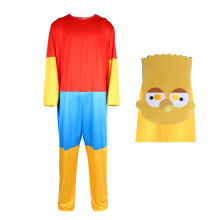 (Bart, Kinderen 140cm) Simpsons De Geanimeerde Rollenspelset Toneelvoorstelling Familie Rollenspel