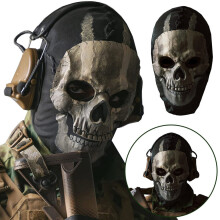 Call of Duty Ghost Skull gezichtsmasker, horror hoofddeksel, Halloween maskerade cosplay rekwisiet