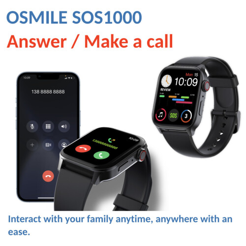 Osmile SOS1000 Levensreddend GPS SOS-horloge 2