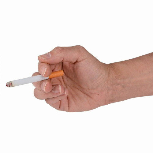 Lot de 2 fausses cigarettes pour farce, effet fumée simulée 1