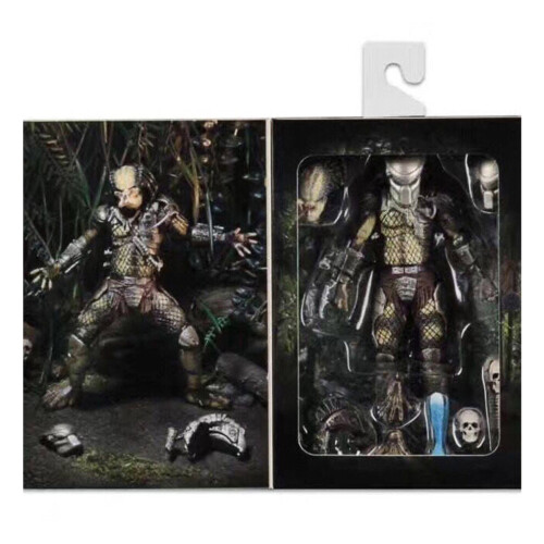 NECA actiefiguur Jungle Hunter Predator Ultimate Deluxe model speelgoed 7" 1