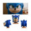 Sonic Hedgehog-masker, Halloween-cosplay- en feestaccessoire. 2