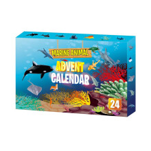 (C) Kerst Adventskalender Zeedieren Dinosaurus Speelgoed Kindercadeau 24 Dagen Tot Kerst