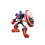 (Captain America) Avengers Robot Model Minifiguur 1