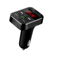 Autozender, handsfree, draadloze Bluetooth MP3-speler, FM-radio, USB-oplader, 5V RC