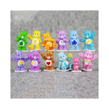 Care Bears -nuket, söpöt anime-hahmot, lapset, kawaii-kuviot, sateenkaarikoristeet, lelut, satunnaiset